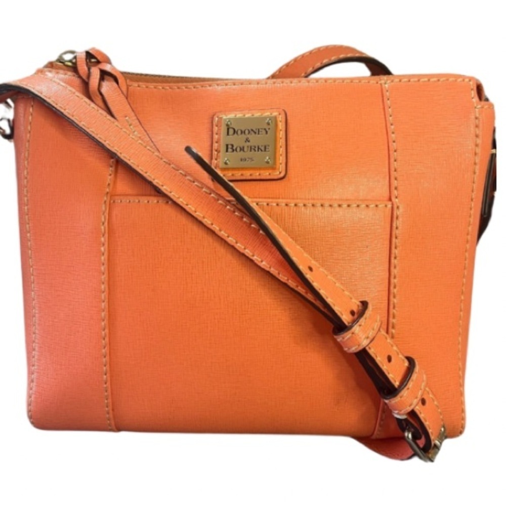 Dooney & Bourke Vibrant Orange Crossbody Bag